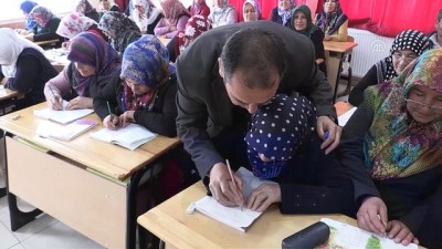 Babaanne ile torunun eğitim seferberliği - KAHRAMANMARAŞ 