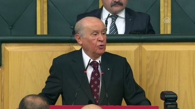 grup toplantisi - Bahçeli: “(CHP'li Özel'in sözleri) Akıllı olun, aklınızı başınıza alın, ateşle oynamayın” - TBMM  Videosu