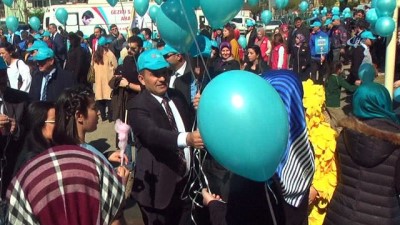 gokyuzu -  Düzce’de otizme dikkat çekmek için mavi balon uçurdular  Videosu
