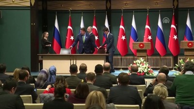 Erdoğan-Putin ortak basın toplantısı - İkili anlaşmaların imzalanması - ANKARA