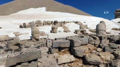 turizm sezonu -  Nemrut Dağı havadan görüntülendi  Videosu
