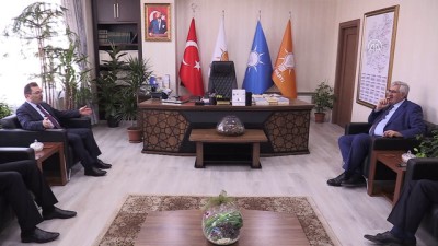 Altınok'tan AK Parti il başkanlığına ziyaret - ERZURUM 