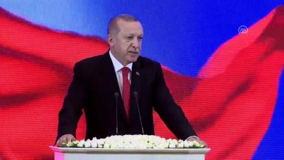 Cumhurbaşkanı Erdoğan: '(Ticaret hacmi) İki ülke arasında hedef 5 milyar dolara ulaşmaktır' - TAŞKENT