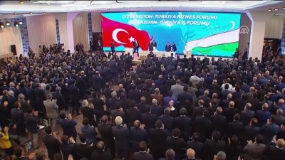 Cumhurbaşkanı Erdoğan: 'Türk yatırımcıları, Özbekistan'ın kalkınmasında etkin rol oynamışlardır' - TAŞKENT