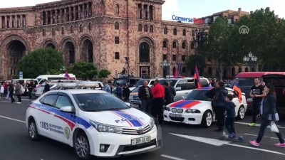 riva - Ermenistan’da protesto gösterileri - ERİVAN Videosu