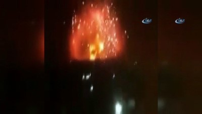 rejim - Hama'da rejim ve İran Devrim Muhafızlarının bulunduğu tugayda şiddetli patlamalar meydan geldi: 38 ölü 57 yaralı  Videosu