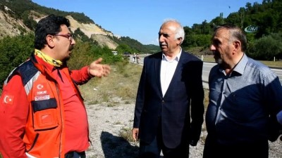 ticari arac -  Kelkit Çayı'nda kaybolan muhtar 6 gündür aranıyor  Videosu