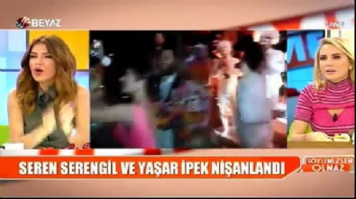 seren serengil - Seren Serengil'in nişanında kendini kaybeden isim kim?  Videosu