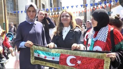  Sümeyye Erdoğan Bayraktar: 'Mülteci meselesini Türkiye ilk andan beri insani ve vicdani bir mesele olarak ele almıştır' 