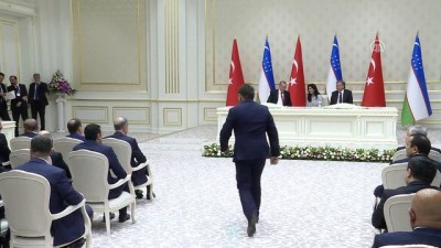 Türkiye - Özbekistan arasında iş birliği anlaşmaları - TAŞKENT 