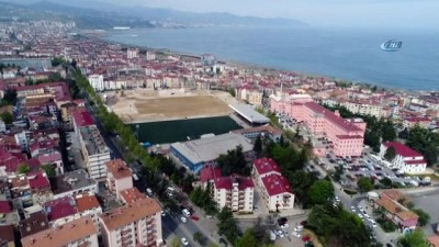 spor musabakasi -  Yarım asırlık spor salonu yıkılıyor...19 Mayıs Kapalı Spor Salonu havadan görüntülendi  Videosu