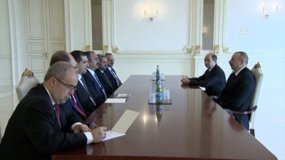 Adalet Bakanı Gül, Azerbaycan Cumhurbaşkanı Aliyev ile görüştü - BAKÜ 
