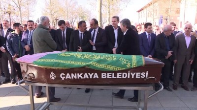 Ahmet Tekdal'ın eşi son yolculuğuna uğurlandı - ANKARA