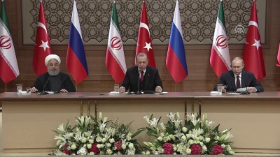 Cumhurbaşkanı Erdoğan: 'Suriye'nin toprak bütünlüğünün sağlanabilmesi, tüm terör örgütlerine aynı mesafede olunmasına bağlıdır' - ANKARA
