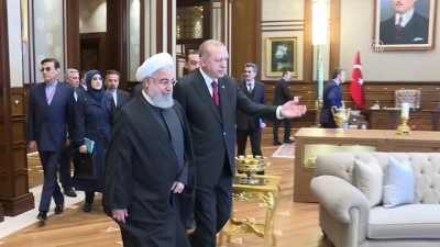uclu zirve - Erdoğan-Ruhani görüşmesi - ANKARA  Videosu