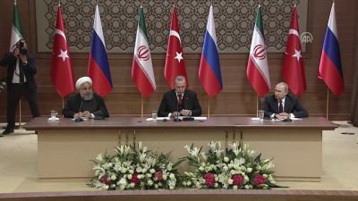Ruhani: 'Suriye halkının barışa kavuşmak umudunun daha çok olduğunu görmekten memnunum' - ANKARA