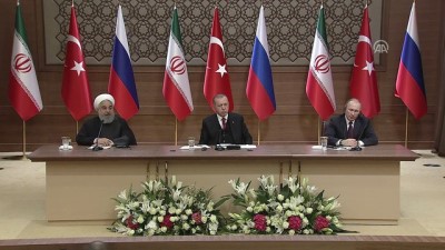 Ruhani: 'Suriye'nin birliğinin herkes tarafından tanınmasını istiyoruz' - ANKARA