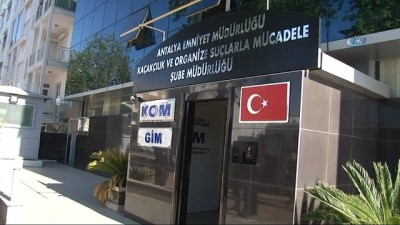  Antalya'daki suç örgütü operasyonunda 13 tutuklama 