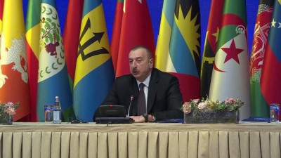 ilham - Dışişleri Bakanı Çavuşoğlu, Bağlantısızlar Hareketi Ara Dönem Bakanlar Toplantısında - BAKÜ  Videosu