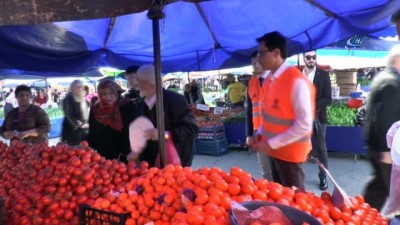 sifali bitki -  Dr. Ender Saraç pazarda vatandaşa sağlıklı beslenmenin yollarını anlattı  Videosu
