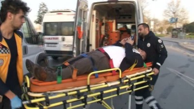 sahil yolu -  Maltepe’de trafik kazası: 1 yaralı  Videosu