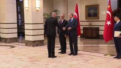 Sırbistan'ın Ankara Büyükelçisi Markovic, Cumhurbaşkanı Erdoğan'a güven mektubunu sundu - ANKARA