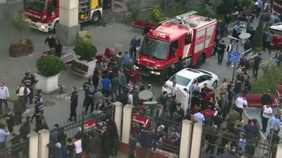 Taksim Eğitim ve Araştırma Hastanesi'nde yangın (7) - İSTANBUL