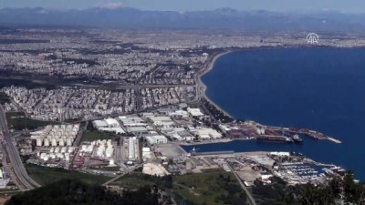 kutlay - AA'ya şehir manzaralı kutlama - ANTALYA Videosu