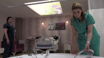 dogum orani - 'Beş yıldızlı' hastane odasında jakuzide doğum - SAMSUN  Videosu