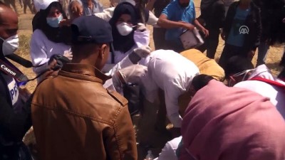 Gazze sınırındaki gösteriler - Müdahale ve yaralılar - HAN YUNUS