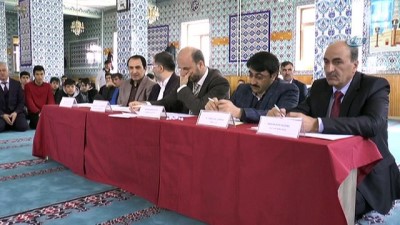  Genç Hatipler Hutbe Okuma Bölge yarışması Erzurum’da yapıldı 
