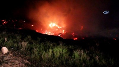 kooperatif -  Gölet kenarında çıkan yangın korkuttu  Videosu