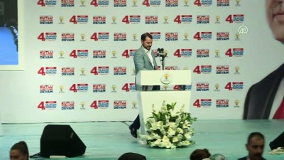 AK Parti Ataşehir 4. Olağan Kongresi - Bakan Albayrak (1) - İSTANBUL