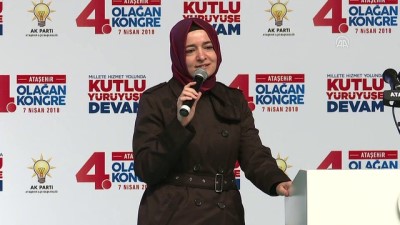 AK Parti Ataşehir 4. Olağan Kongresi - Bakan Kaya (2) - İSTANBUL