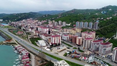  Arap yatırımcıların ilgisi Trabzon'da konut fiyatlarını tırmandırdı...Konutlar havadan görüntülendi 