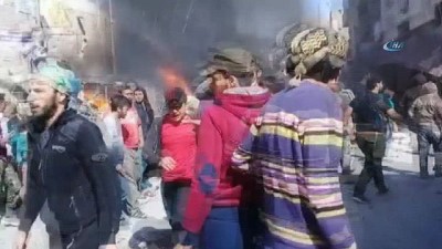 kalaba -  - El Bab'da Büyük Patlama: 9 Ölü Videosu