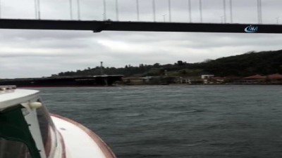 carpma ani -  İstanbul Boğazı'nda gemi yalıya böyle çarptı  Videosu