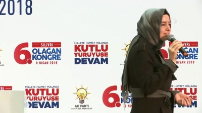 AK Parti Silivri 6. Olağan Kongresi - Bakan Kaya (2) - İSTANBUL