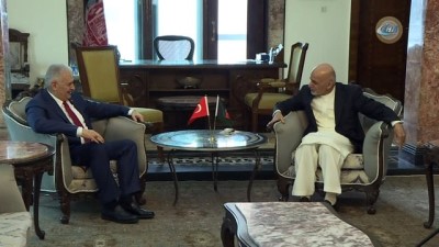  - Başbakan Yıldırım, Afganistan Cumhurbaşkanı Gani ile görüştü