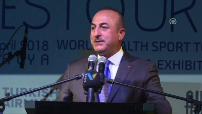 dell - Çavuşoğlu, HESTOUREX 2018'in gala yemeğine katıldı (1) - ANTALYA  Videosu