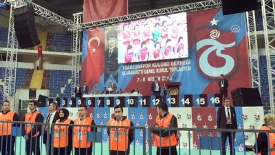 genel kurul - Trabzonspor'un yeni başkanı Ahmet Ağaoğlu - TRABZON Videosu