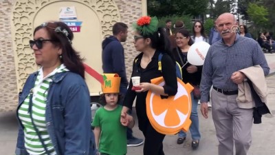 yaris - Uluslararası Portakal Çiçeği Karnavalı'nda renkli görüntüler (3) - ADANA Videosu