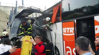 Anadolu Otoyolu'nda zincirleme trafik kazası - KOCAELİ
