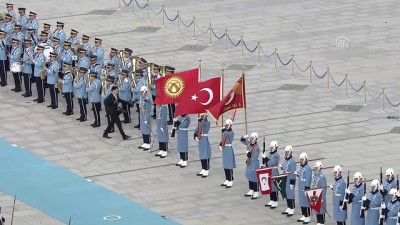 beko - Cumhurbaşkanı Erdoğan, Kırgızistan Cumhurbaşkanı Ceenbekov'u resmi törenle karşıladı - ANKARA Videosu