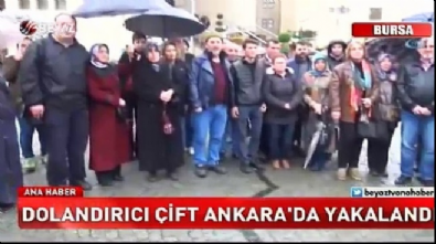 Dolandırıcı çift Ankara'da yakalandı