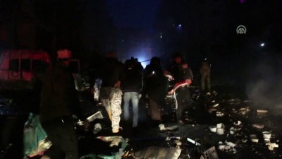 idlib - İdlib'de patlama: 15 ölü, 36 yaralı (1) Videosu