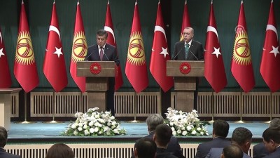 Kırgızistan Cumhurbaşkanı Ceenbekov:  'Yüksek stratejik işbirliği seviyesini geliştirmek ortak amacımızdır' - ANKARA