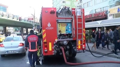 yangin panigi -  Mecidiyeköy’de iş hanında yangın paniği  Videosu