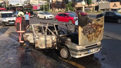 yangin tupu - Başkentte araç yangını - ANKARA Videosu