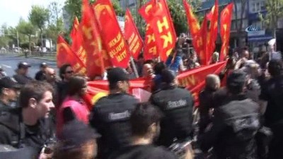 cevik kuvvet -  Beşiktaş'ta polis, gruba ikinci kez müdahale etti Videosu